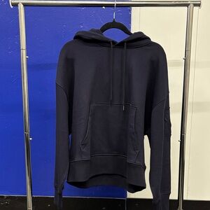 Women's Navy Hoodie Sweater
